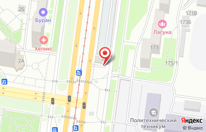 Автостоянка Фортуна в Индустриальном районе на карте