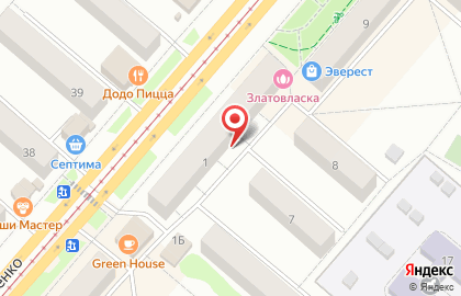 Green House на карте