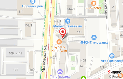 Стоматологическая клиника Народная стоматология на Московской улице на карте