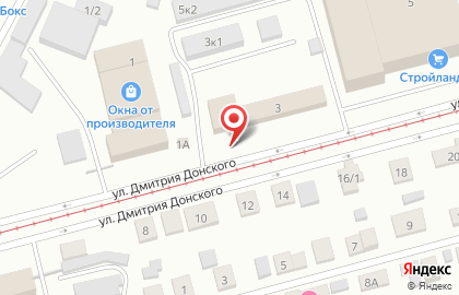 Компания Хозлидер в Орджоникидзевском районе на карте