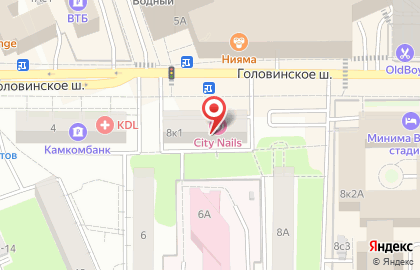 City Nails на карте