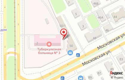 Областная туберкулезная больница №3 в Ленинском районе на карте