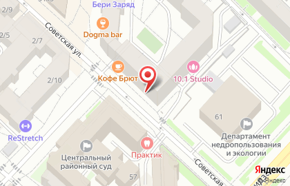 Детский магазин Нежный на карте