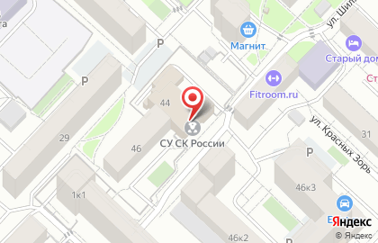 Следственное Управление Следственного комитета РФ по Тюменской области на карте