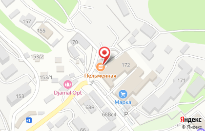 Столовая Тарелка в Лазаревском районе на карте