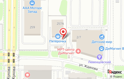 Автосервис КП на улице Доватора на карте