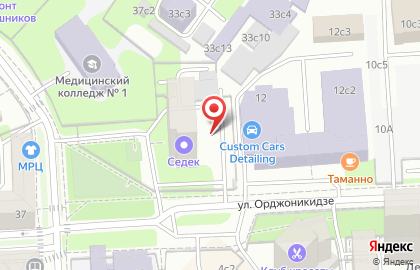 Masterel на улице Орджоникидзе на карте