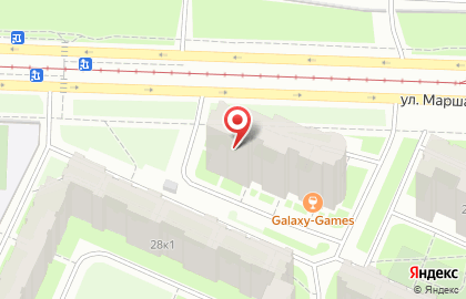 Страховая компания РЕСО-Гарантия на улице Маршала Казакова на карте