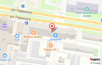 Интернет-провайдер Интерком на улице Горького на карте
