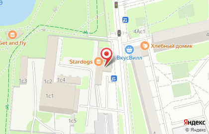 Супермаркет Пятёрочка на улице Софьи Ковалевской на карте