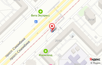 Салон Планета Цветов на проспекте Сююмбике на карте