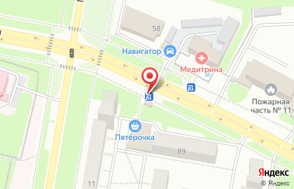 Магазин кондитерских изделий на улице Винокурова на карте
