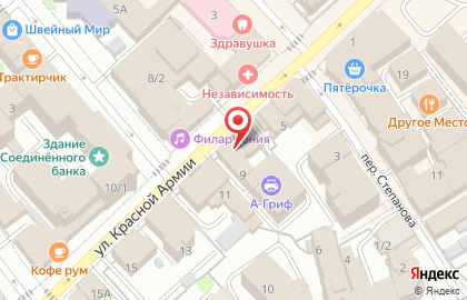 ЦМТ на карте