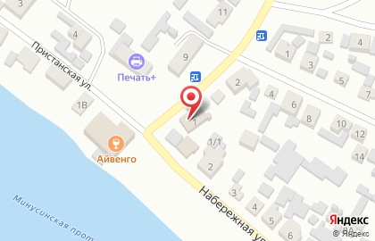 Магазин продуктов Родной причал на карте