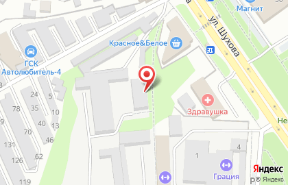 Ателье Сезон на улице Шухова на карте