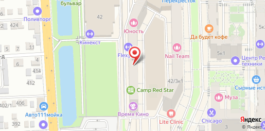Студия растяжки Flexyton на карте