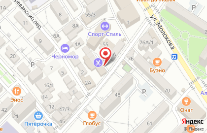 Магазин мясной продукции на улице Свердлова на карте