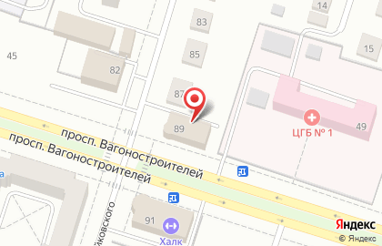 Торгово-сервисная компания Вольтаж Екатеринбург на улице Чайковского на карте