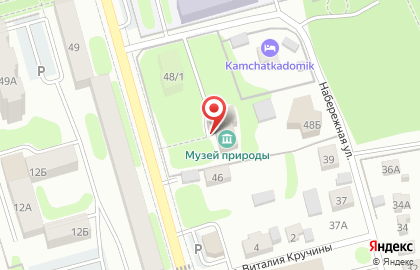 Кроноцкий государственный заповедник на карте