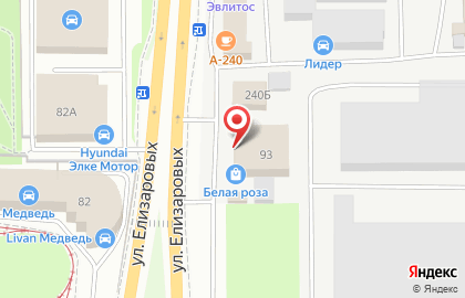 Производитель насосного оборудования Грундфос на улице Елизаровых на карте