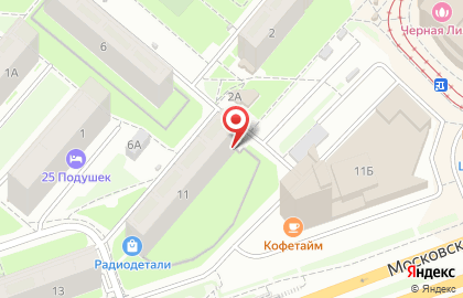 Магазин Бристоль на Московском шоссе, 11 на карте