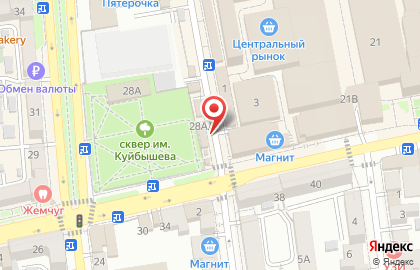 Микрокредитная компания Центрофинанс во Владикавказе на карте