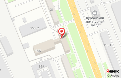 Управление вневедомственной охраны войск национальной гвардии по Курганской области на карте