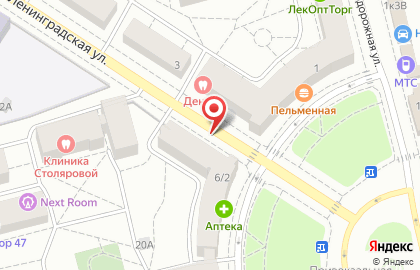 Филиал Петровский на улице Ленинградской на карте