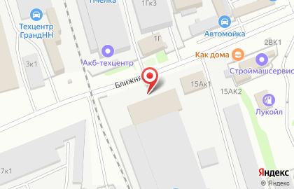 Автоцентр Nomer52.ru на Тихорецкой улице на карте