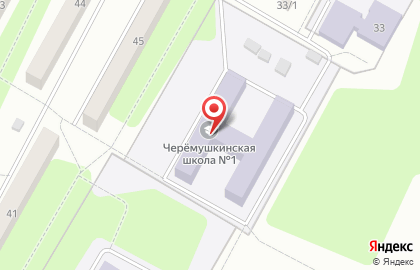 Черемушкинская средняя общеобразовательная школа №1 на карте