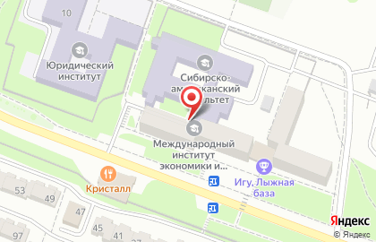 Иркутский Государственный Университет в Иркутске на карте