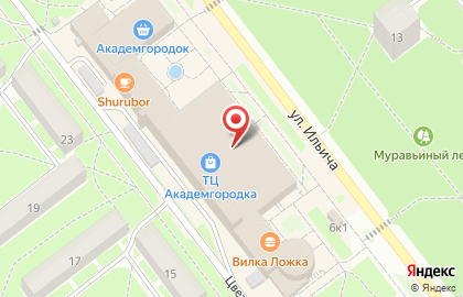 Фирменный отдел Экологическая техника в Советском районе на карте