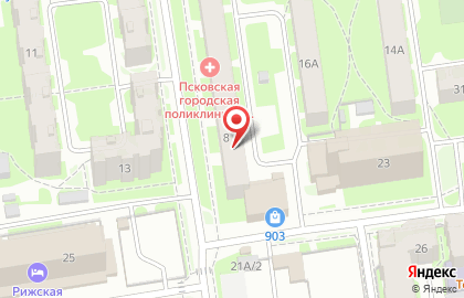 Стоматологический кабинет на улице Киселёва на карте