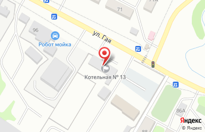 Столовая Энергетик, столовая на улице Гая на карте