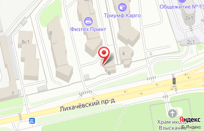 Продовольственный магазин Лихачевский технопарк на карте