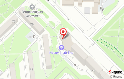 Магазин корейских салатов в Центральном районе на карте