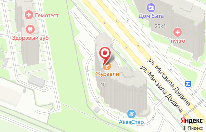 Центр паровых коктейлей Журавли Парнас на карте