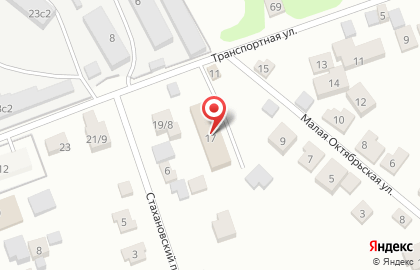 МосДез на Транспортной улице на карте