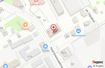 Алькор на Краснококшайской улице на карте