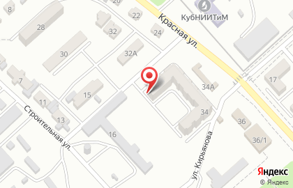 Отделение почтовой связи Почта России на Красной улице на карте