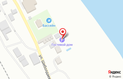 Бар Причал на улице Шеболдаева на карте