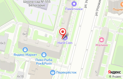 Микрокредитная компания РосДеньги на Комендантском проспекте на карте