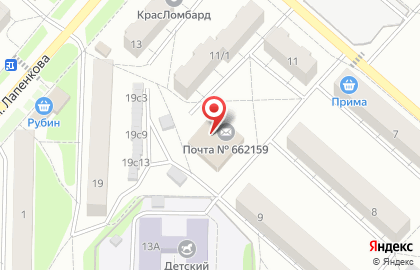 Салон Ева в Красноярске на карте