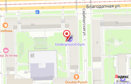 Underground Gym на карте