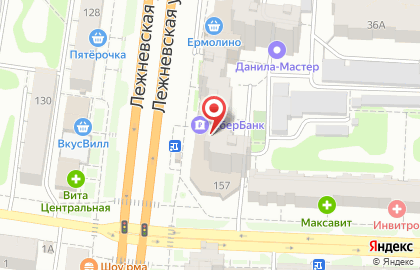 Магазин рыбной продукции на Лежневской улице на карте