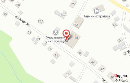 Продуктовый супермаркет Мария-Ра на улице Кирова на карте