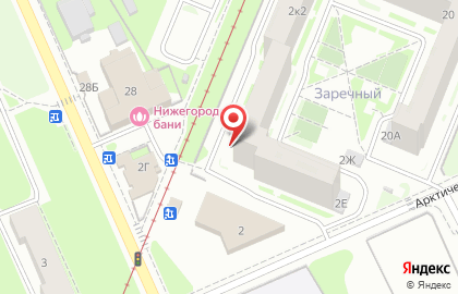 Супермаркет SPAR Express на улице Космонавта Комарова на карте
