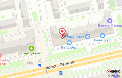 Банкомат Банк Москвы, филиал в г. Владимире на проспекте Ленина на карте