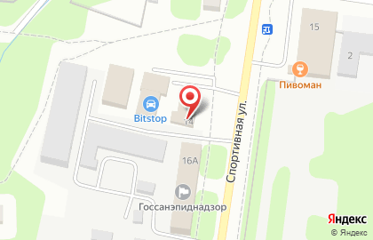 Bitstop на Спортивной улице на карте