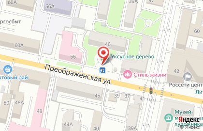 Банкомат СберБанк на Преображенской улице, 56б на карте
